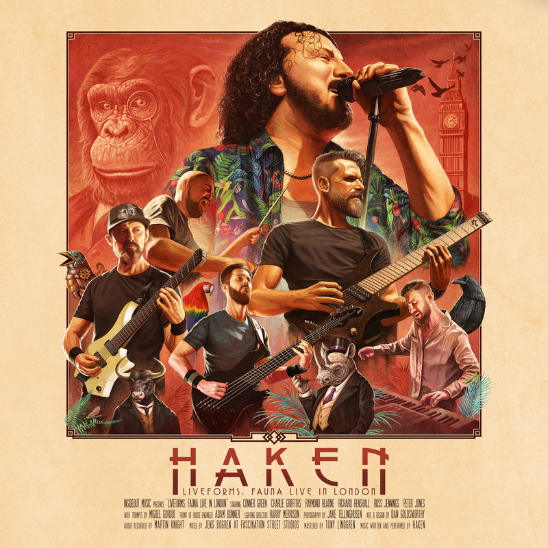 Haken - Liveforms: Fauna Live In London (Gatefold black 2LP) InsideOut Music Germany 0IO02799