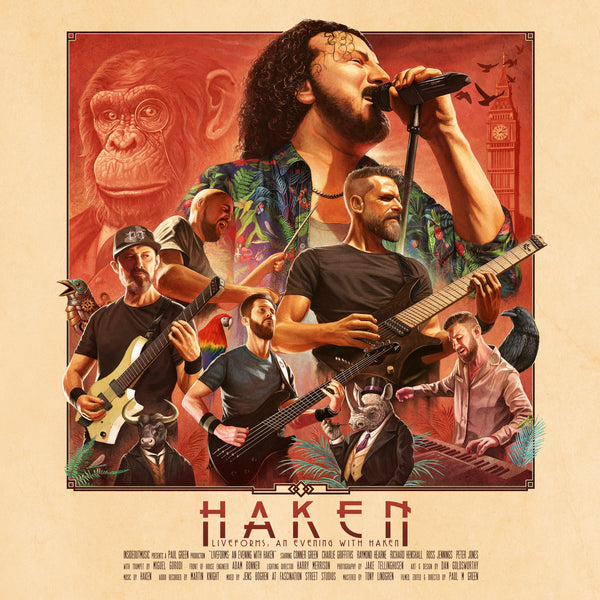 Haken - Liveforms: An Evening With Haken (Ltd. 3CD+Blu-ray Digipak in Slipcase) InsideOut Music Germany  0IO02798