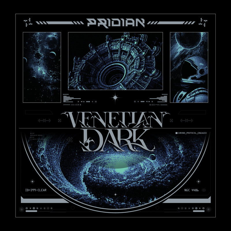 Pridian - Venetian Dark (Ltd. transp. blue-black marbled LP) InsideOut Music Germany 0IO02804