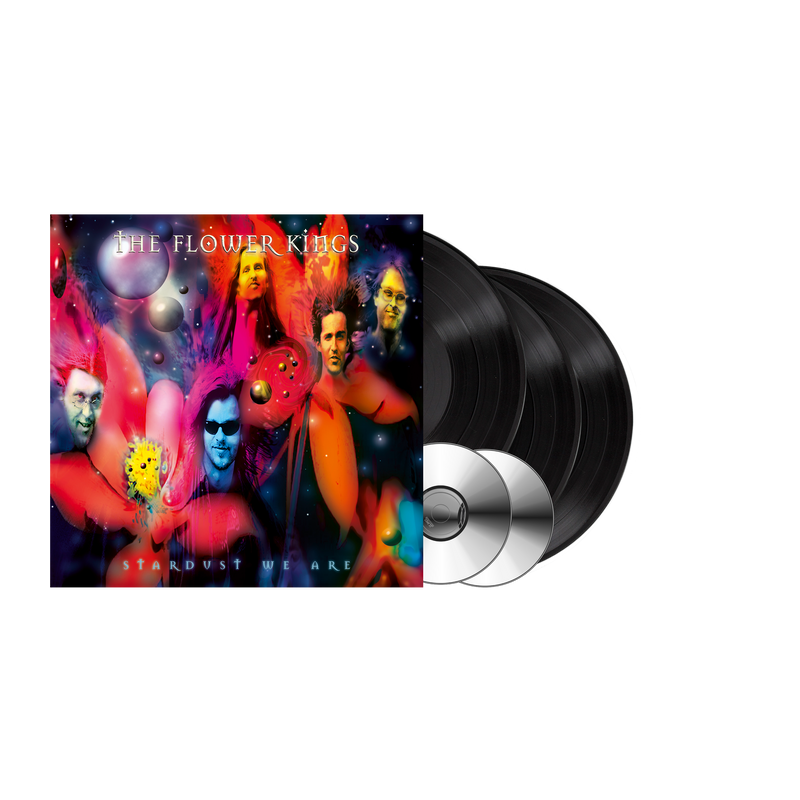 The Flower Kings - Stardust We Are (Re-issue 2022) (Gatefold black 3LP+2CD & LP-Booklet) InsideOut Music Germany 0IO02419